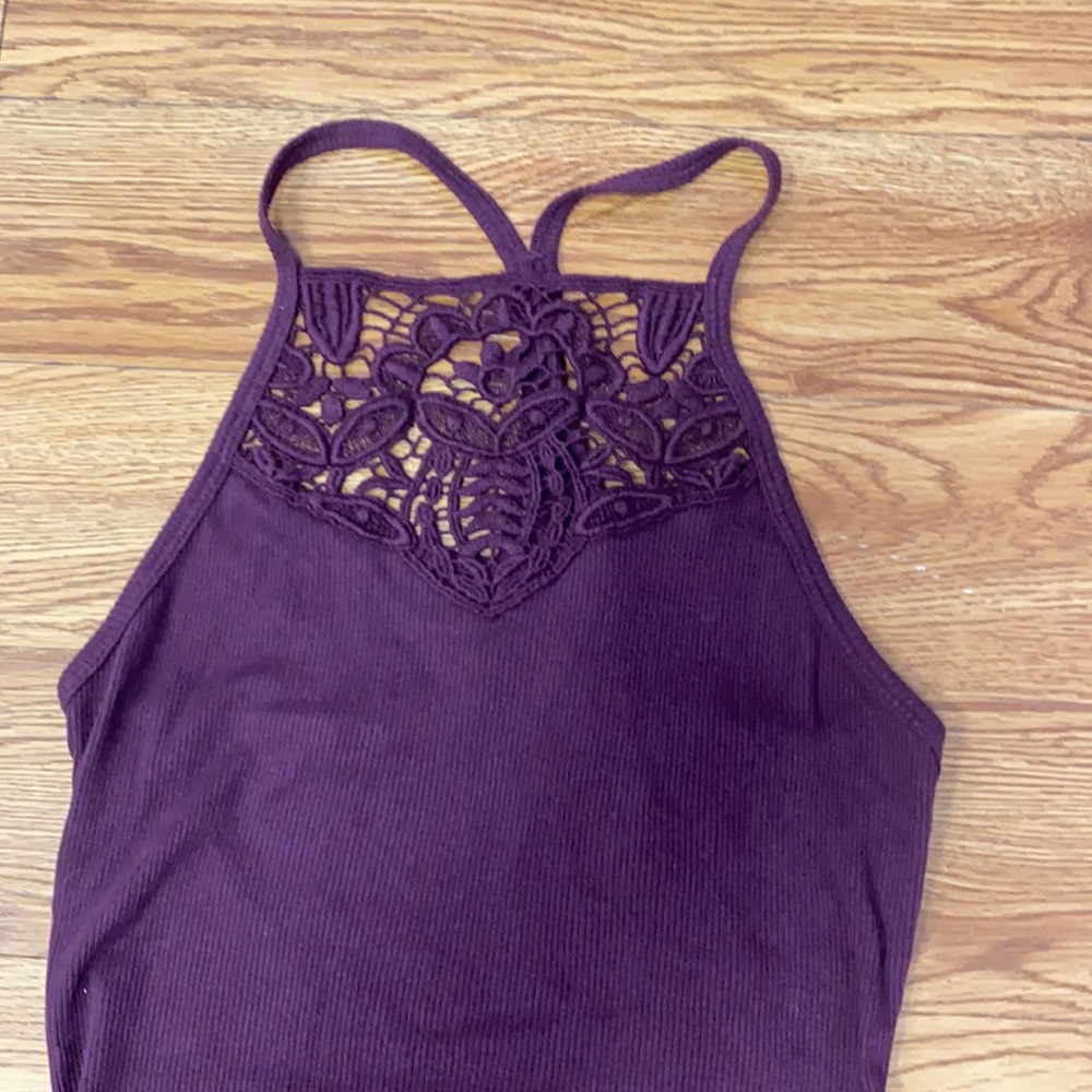 Purple tank top